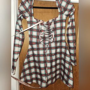 Houseofcb plaid dress